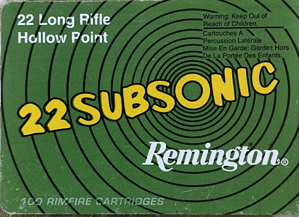 Remington Subsonic .22