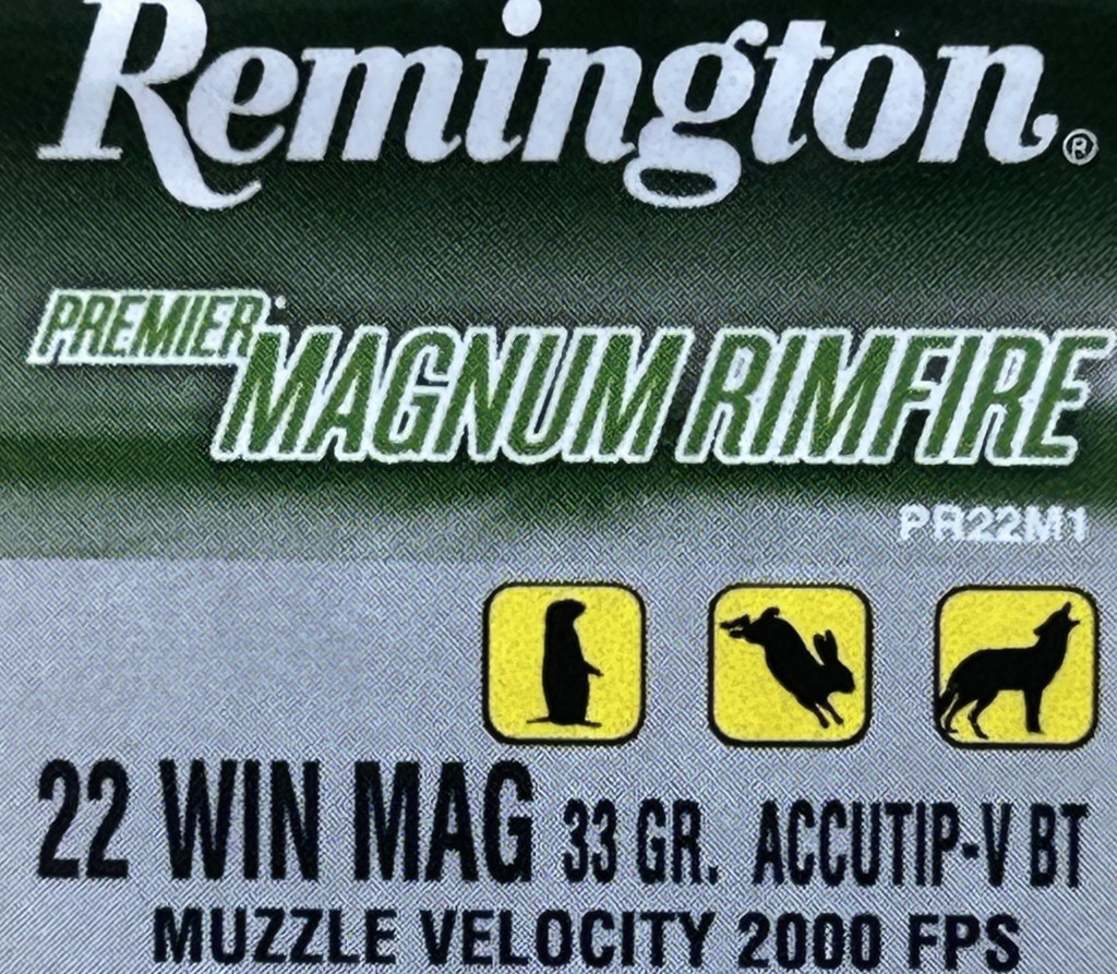 Remington Premier Magnum Rimfire .22 Win Mag