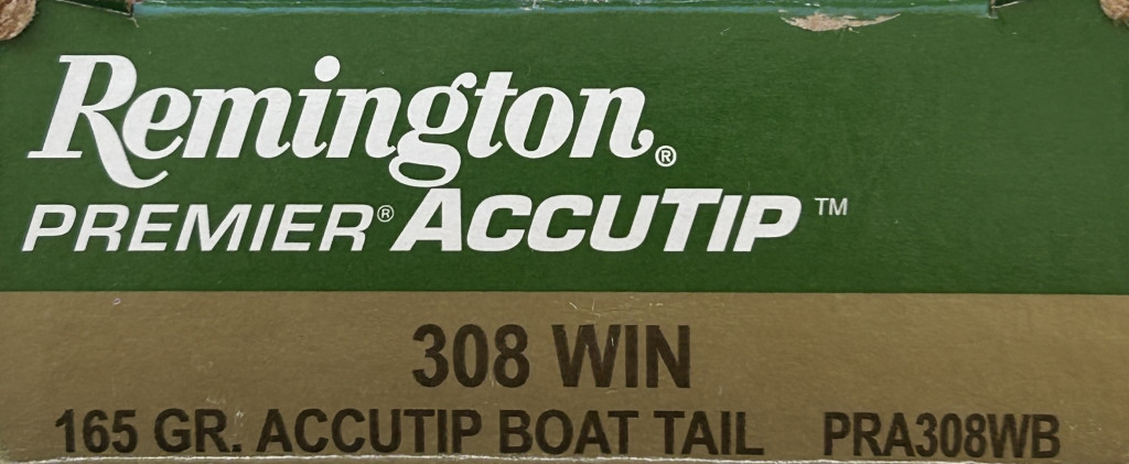 Remington AccuTip 308 165gr