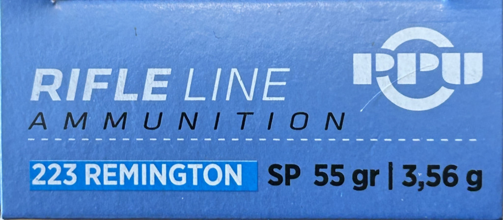 PPU 223 Remington 55gr SP
