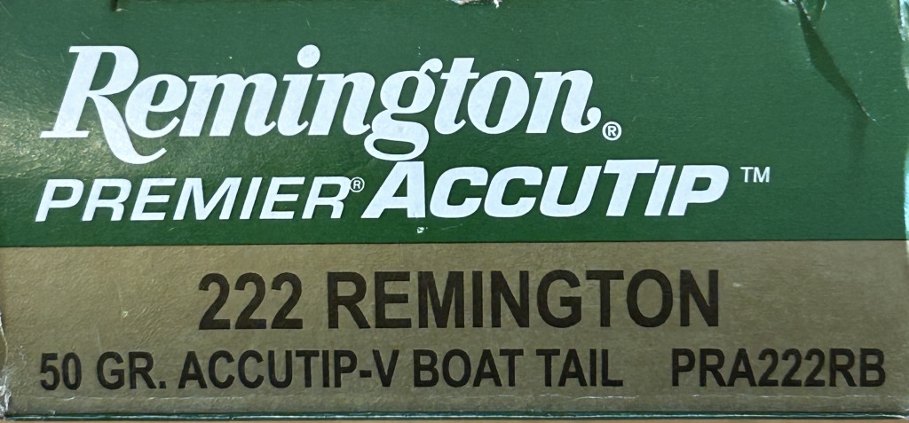 222 Rem Premier Accutip 50gr