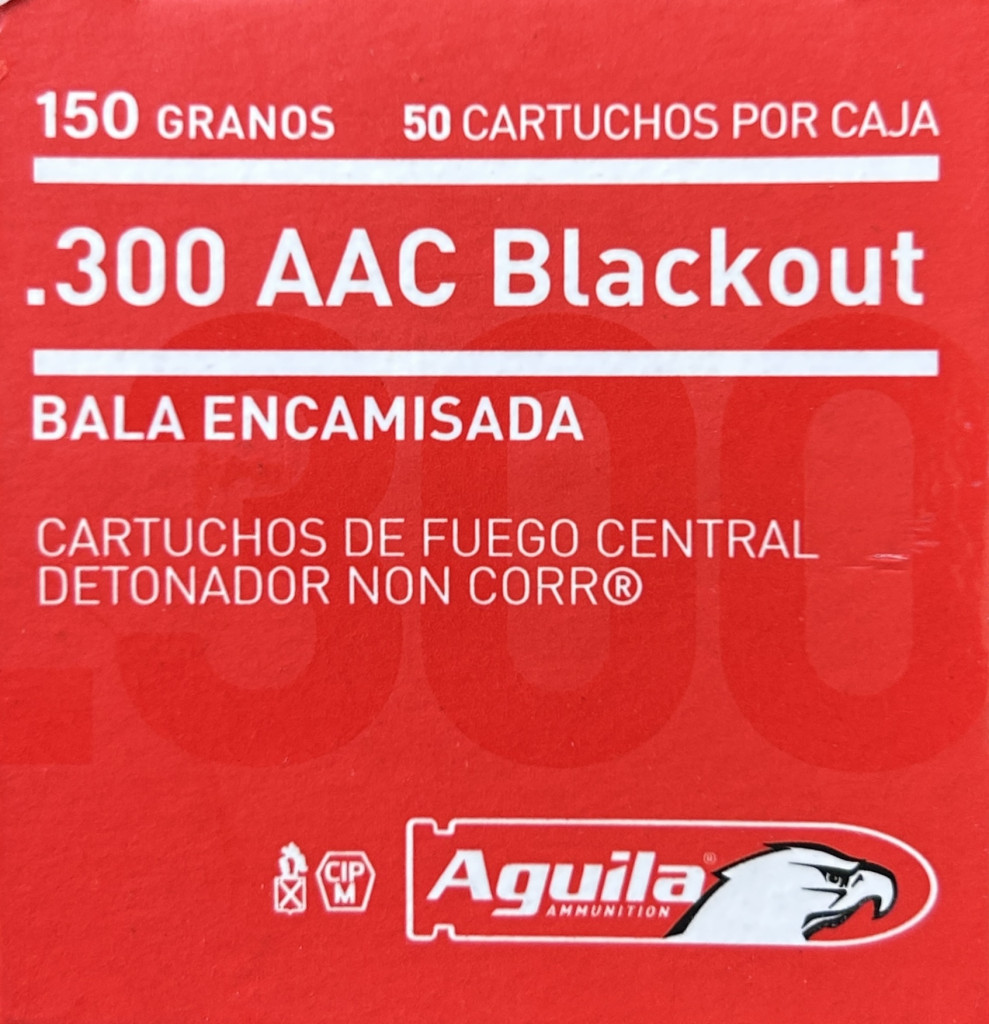 Aguila 300 AAC Blackout 150gr