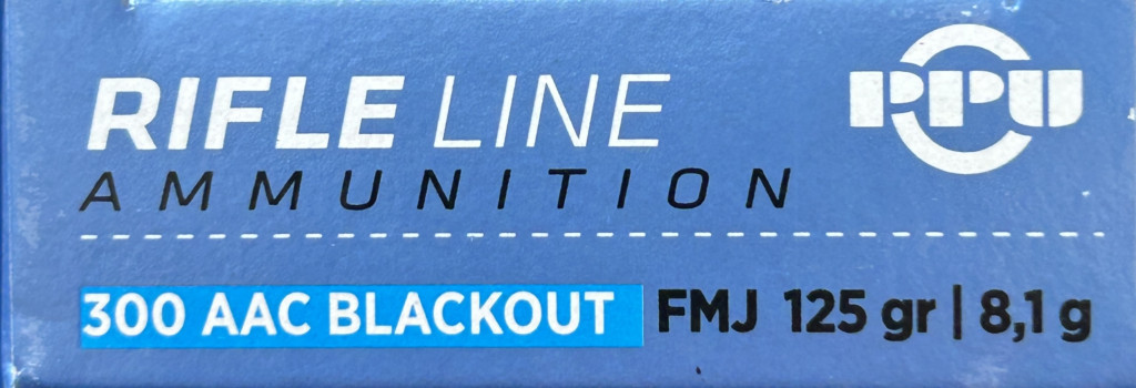 PPU 300 AAC Blackout 125gr