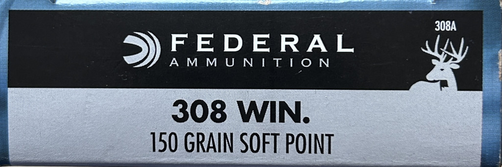 308 Federal Power Shok 150gr