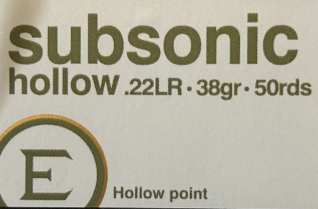 Eley Subsonic