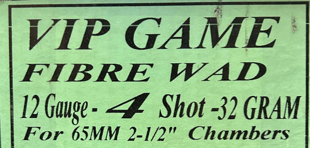 ELEY VIP Game 12 gauge 32 gram 4