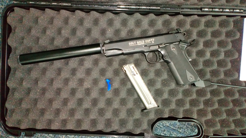 Walther 1911 GOLD CUP .22  Long Barrel