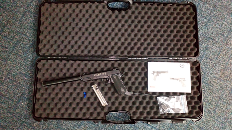 Walther 1911 GOLD CUP .22  Long Barrel