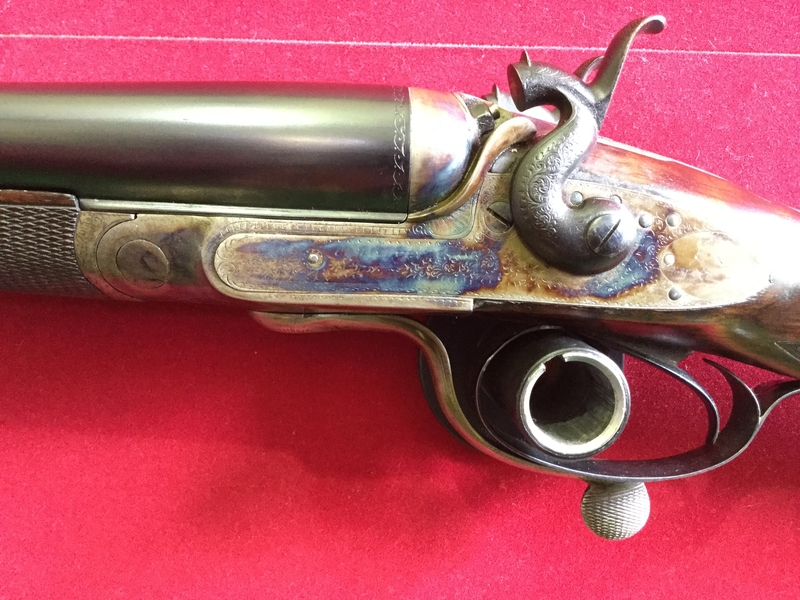 C Maybury Bar-Action Hammer Shotgun 12 Bore/gauge  Side By Side