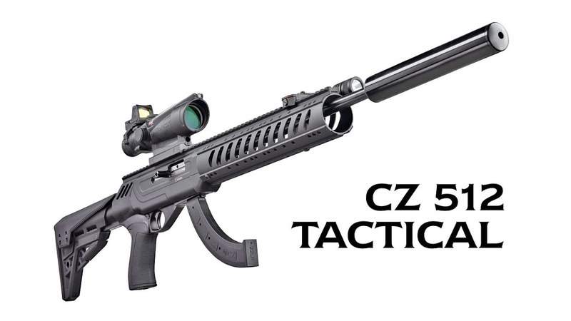 CZ  - Ceska Zbrojovka 512 Tactical Semi-Auto .22WMR  Rifles