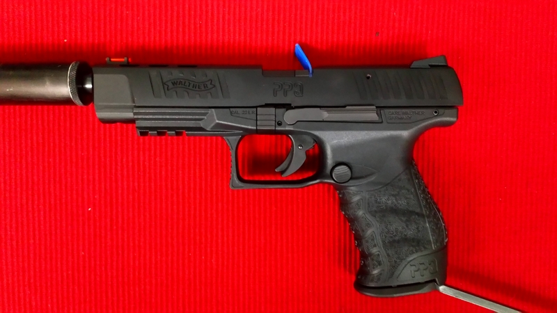 Walther PPQ .22  Long Barrel