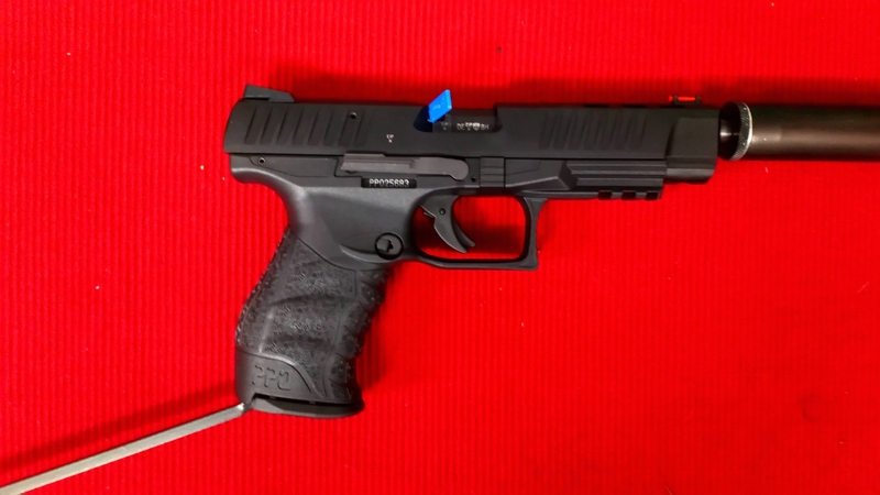 Walther PPQ .22  Long Barrel