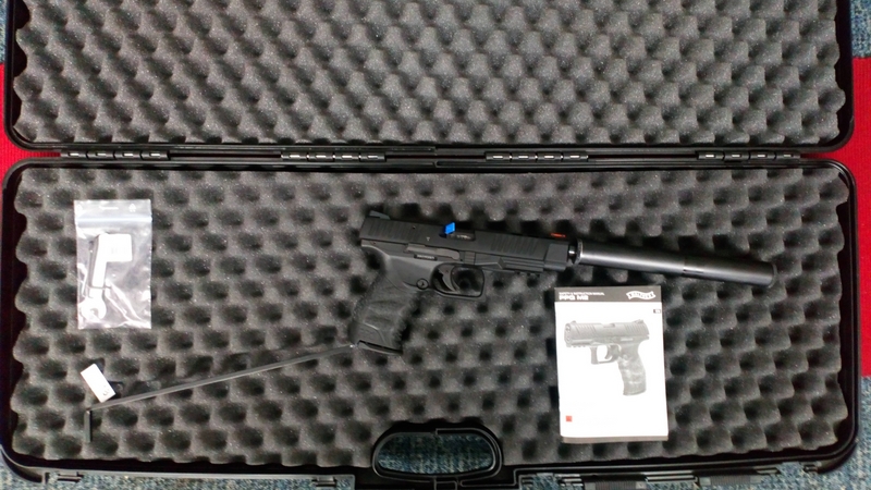Walther PPQ .22  Long Barrel
