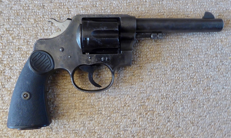 Colt New Service Revolver .455  Revolver