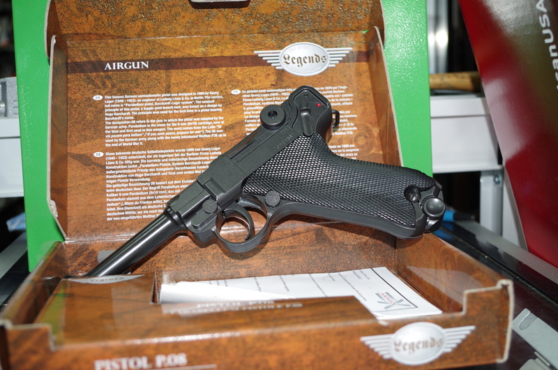 Walther P08 .177 Air Pistols