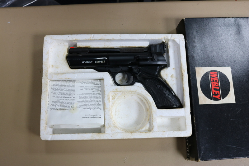 Webley / Webley & Scott Tempest .22  Air Pistols