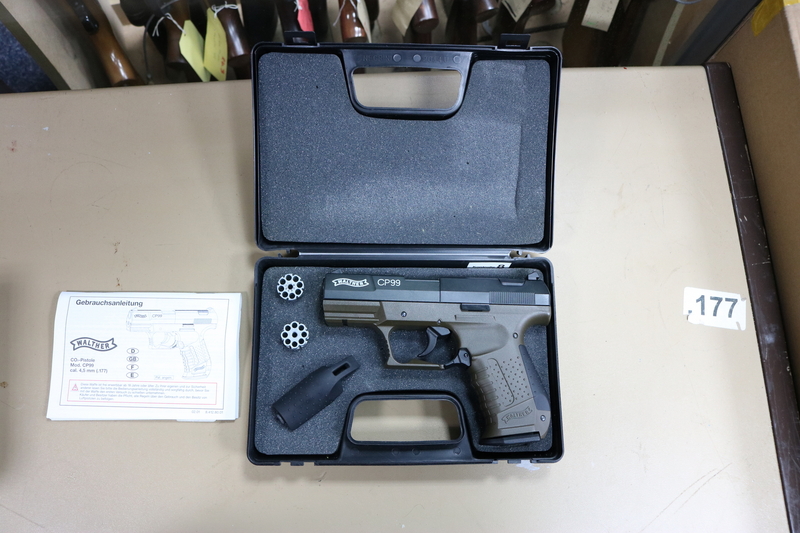 Walther CP99 Military .177  Air Pistols