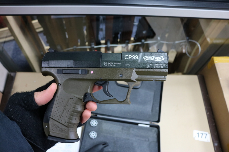 Walther CP99 Military .177 Air Pistols