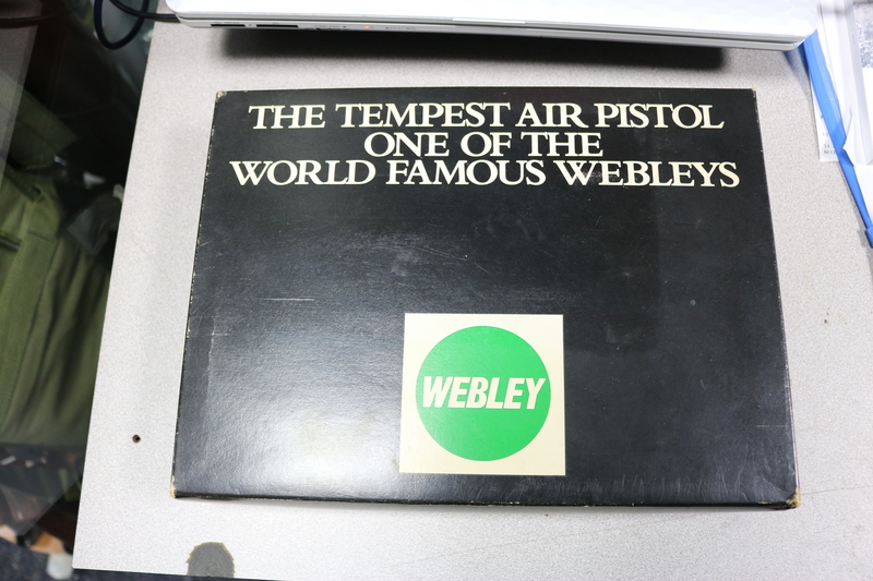 Webley / Webley & Scott Tempest .22  Air Pistols