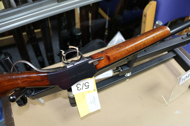 W Greener Birmingham Martini Miniature Lever action .22 Rifles