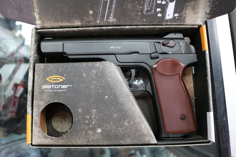 Gletcher APS NBB 4.5MM Steel BB .177 Air Pistols