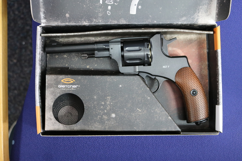 Gletcher NGT F 4.5MM Steel BB .177 Air Pistols