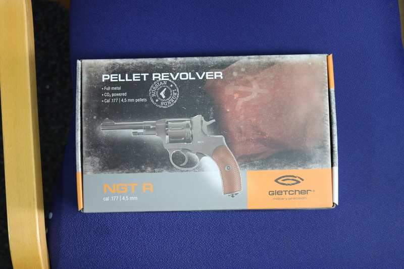 Gletcher NGT R  .177  Air Pistols
