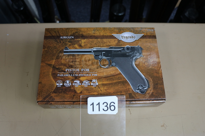 Umarex P.08 4.5mm Steel BB .177  Air Pistols