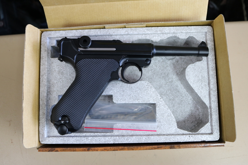 Umarex P.08 4.5mm Steel BB .177  Air Pistols