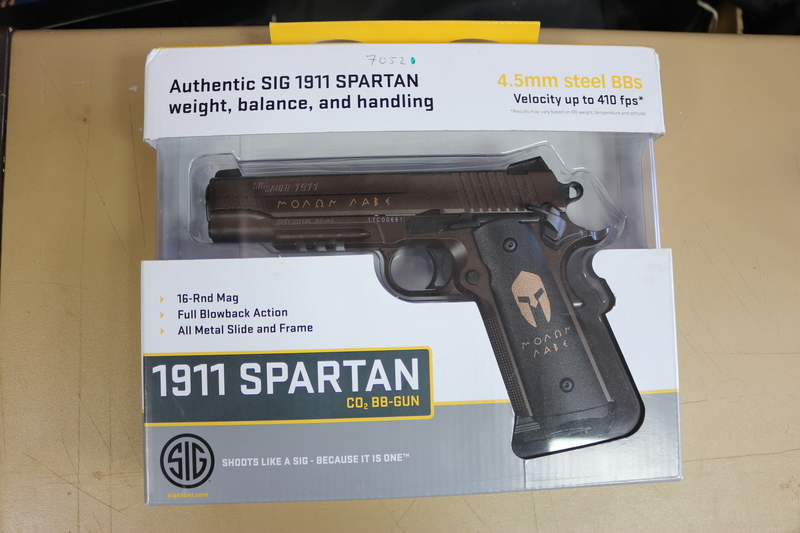 Sig Sauer 1911 Spartan 4.5 mm Air Pistols