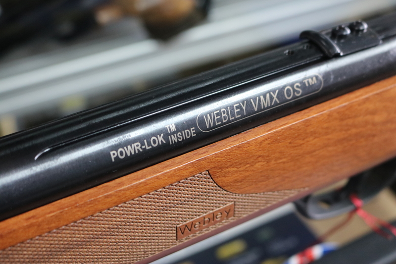 Webley / Webley & Scott VMX Wood OS .177  Air Rifles