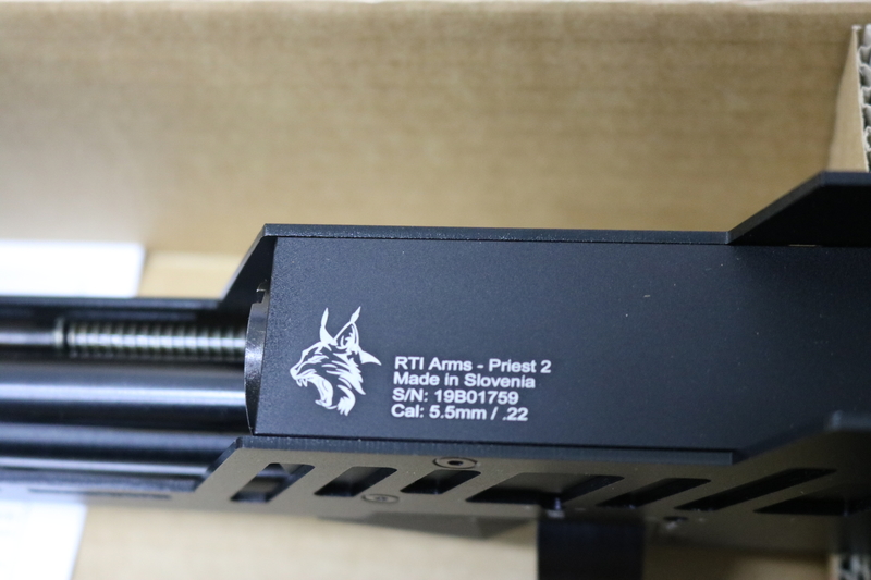 RTI ARMS PRIEST 2 C/F .22 Air Rifles