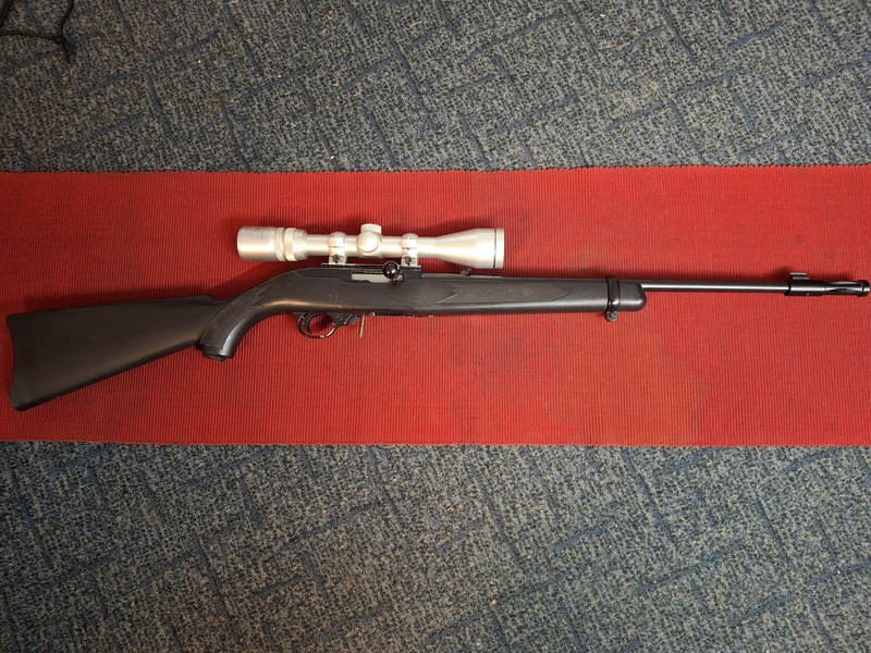 Ruger 10-22 BLACK SYNTHETIC Semi-Auto .22  Rifles