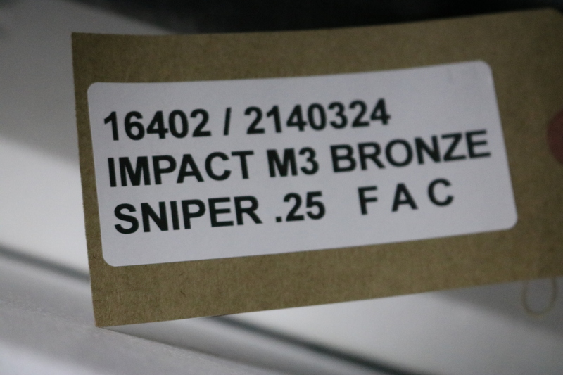 FX Airguns M3 BRONZE IMPACT .25  Air Rifles