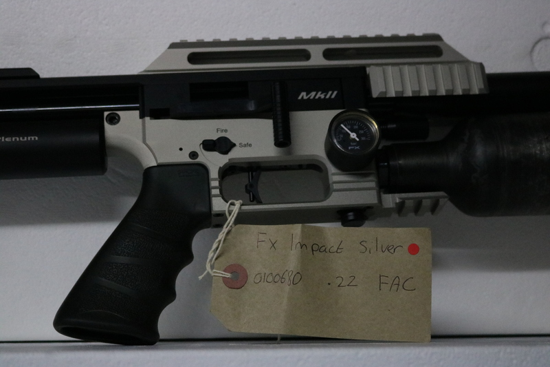 FX Airguns IMPACT MK2 SILVER FAC .22  Air Rifles