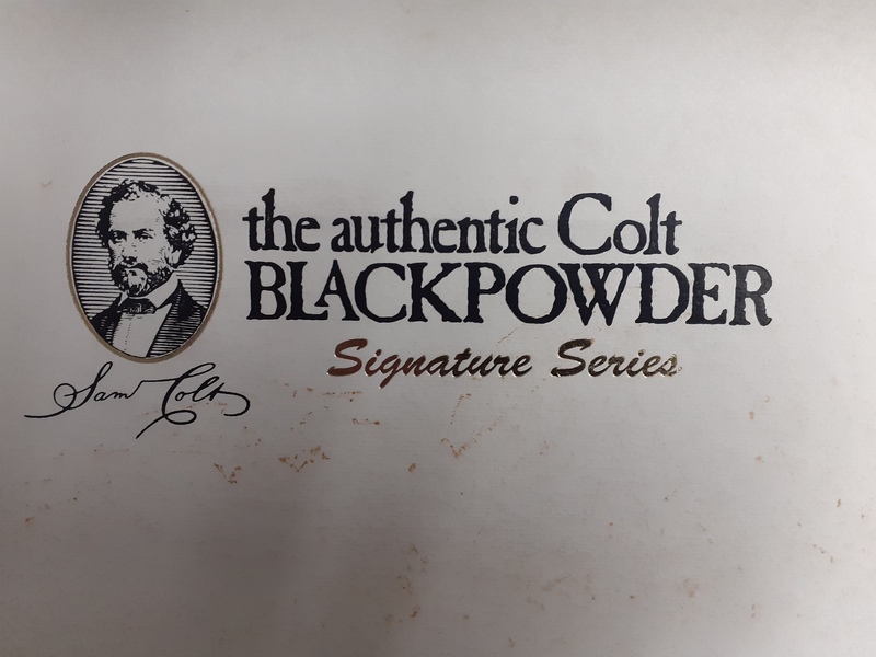 Colt DRAGOON SIGNATURE SERIES  .44 Muzzleloader