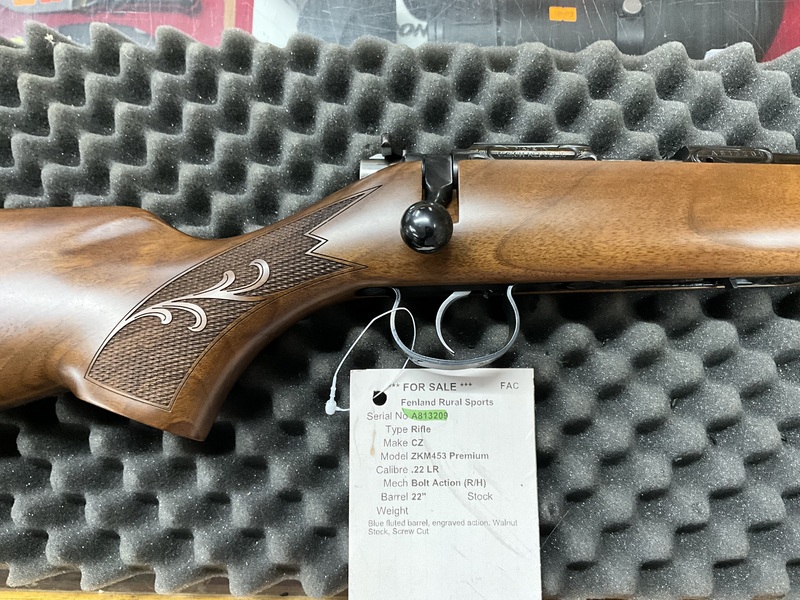 CZ - Ceska Zbrojovka ZKM453 Premium Bolt Action .22 Rifles