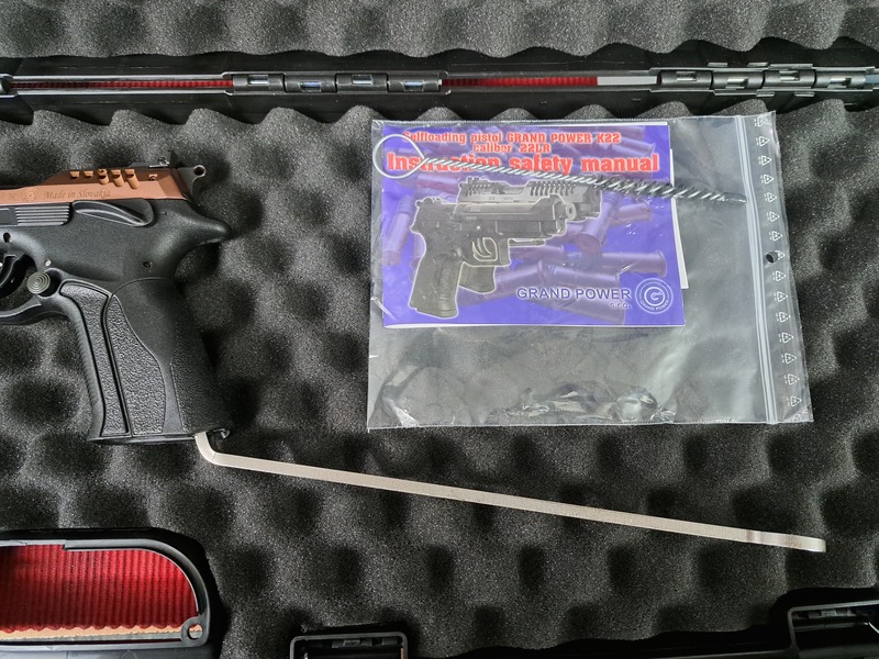 Grand Power X TRIM PLUS BRONZE .22  Long Barrel