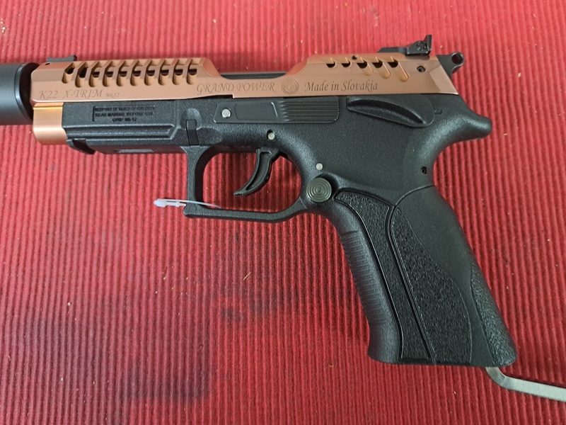 Grand Power X TRIM PLUS BRONZE .22  Long Barrel