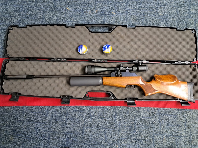 Theoben RAPID 12/250 .25  Air Rifles