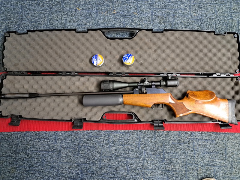 Theoben RAPID 12/250 .25  Air Rifles