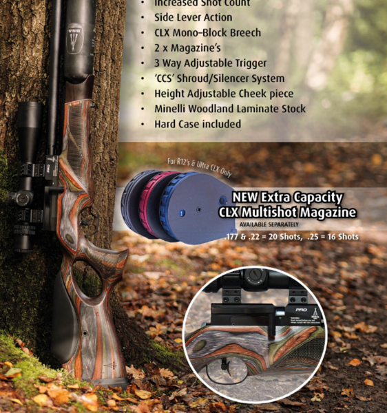 BSA CLX 12 WILDERNESS LTD RUN .177 Air Rifles