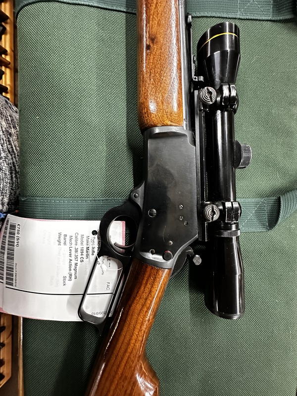 Marlin 1894Cs Lever action .357 Rifles