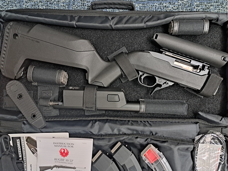 Ruger CUSTOM TAKE DOWN 22 Semi-Auto .22  Rifles