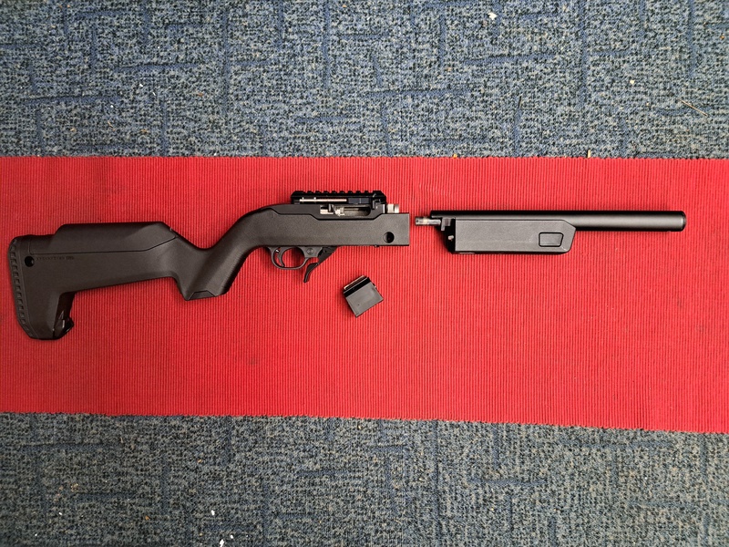 Ruger CUSTOM TAKE DOWN 22 Semi-Auto .22  Rifles