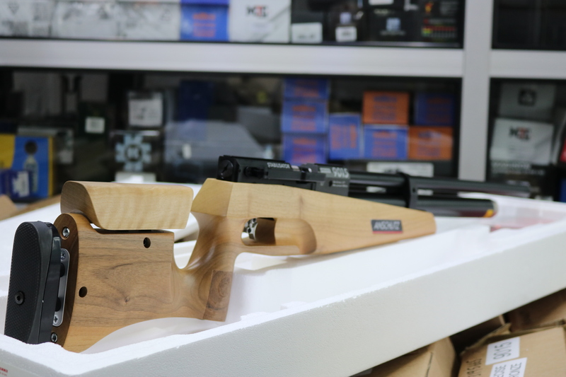 Anschutz 9015 BLACK EDITION WALNUT STOCK .177 Air Rifles For Sale in