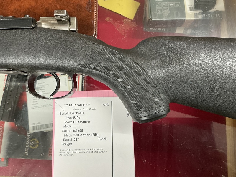 Husquvarna Bolt Action 6.5 mm 6.5x55 Rifles