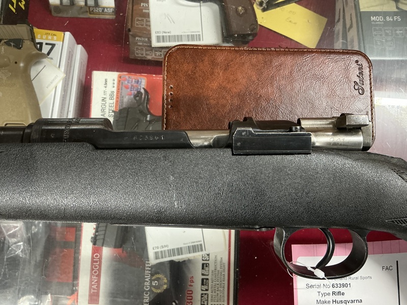 Husquvarna Bolt Action 6.5 mm 6.5x55 Rifles
