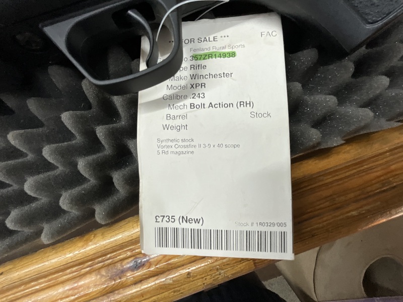 Winchester XPR Bolt Action .243  Rifles