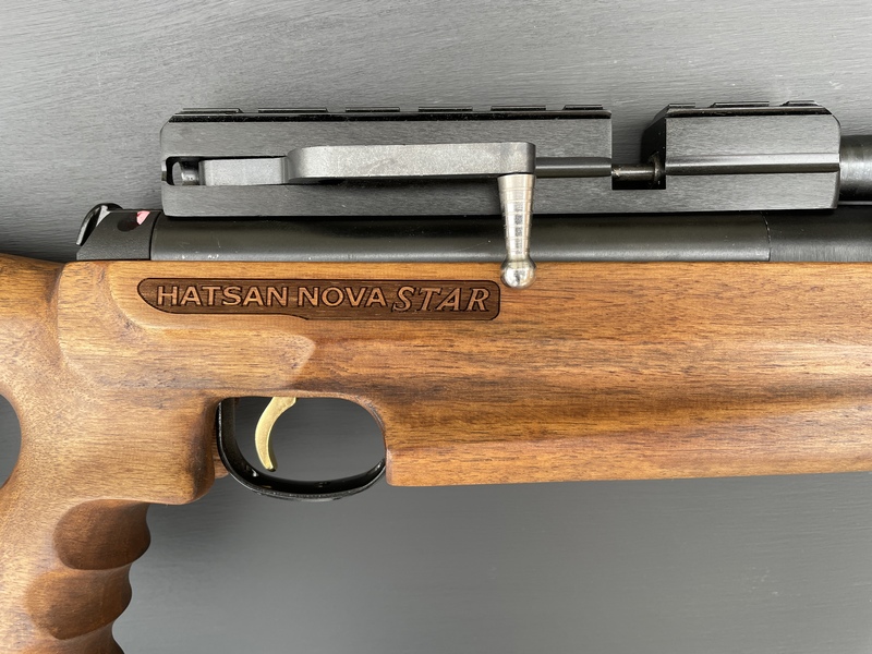 Hatsan Arms Nova Star QE Adj Thumbhole Walnut .22  Air Rifles